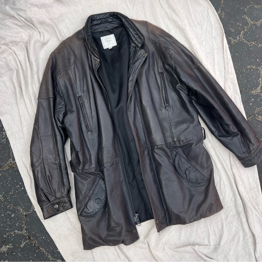 Christian Dior Leather jacket/coat